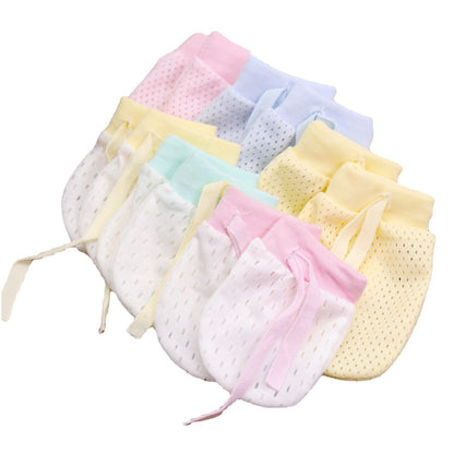 Adjustable Anti-Scratch Mittens for Infants and Newborns