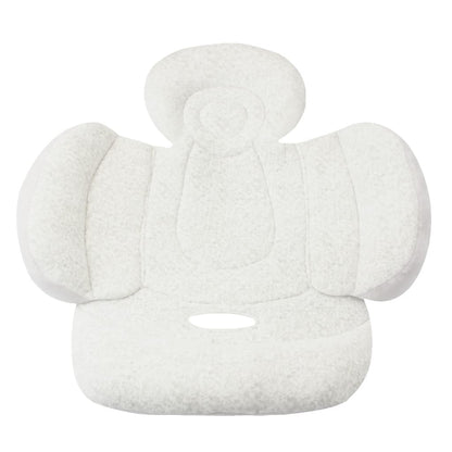KAKIBLIN Baby Stroller Cushion Soft Baby Stroller Liner Pram Head and Body Support Cushion Washable Baby Stroller Padding Head Support Pillow for Newborn Gray